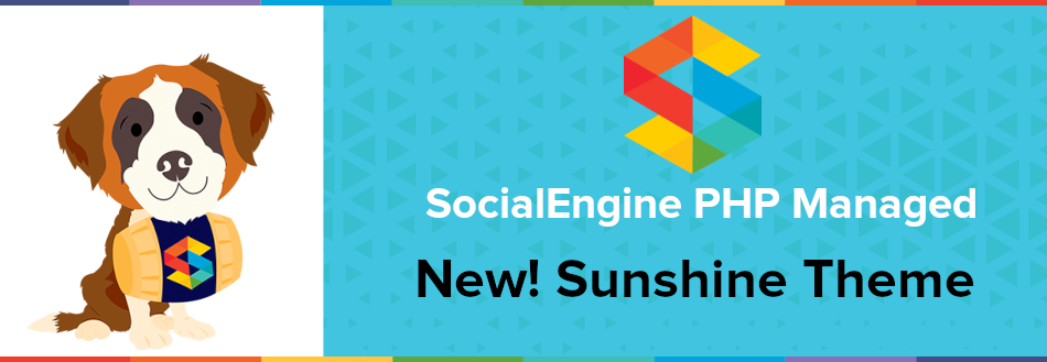 SocialEngine Managed free Sunshine Theme