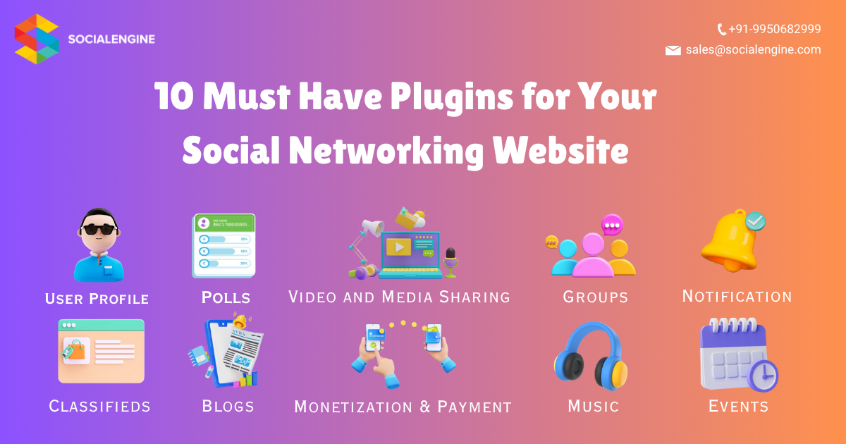 10 Must Have Plugins for Your Social Networking Website